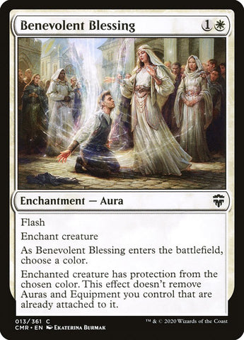 Benevolent Blessing [Commander Legends] (CMR 13)