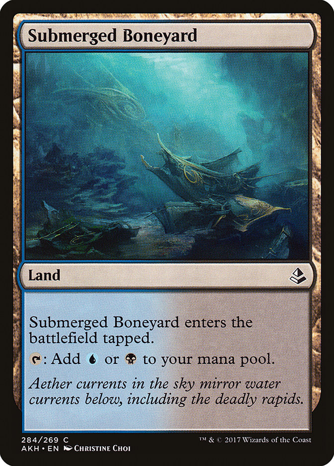 Submerged Boneyard [Amonkhet] (AKH 284)