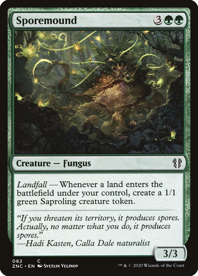 Sporemound [Zendikar Rising Commander] (ZNC 82)