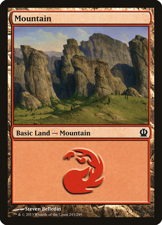 Mountain (#243) [Theros] (THS 243)