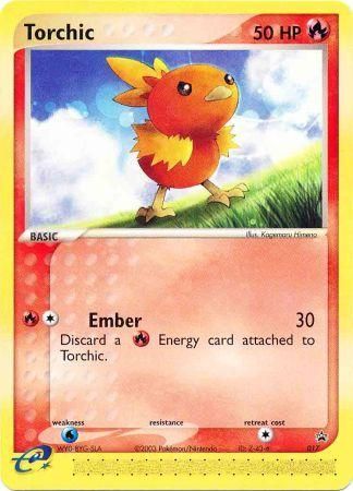 Torchic (Non-Holo) (17) [Nintendo: Black Star Promos]