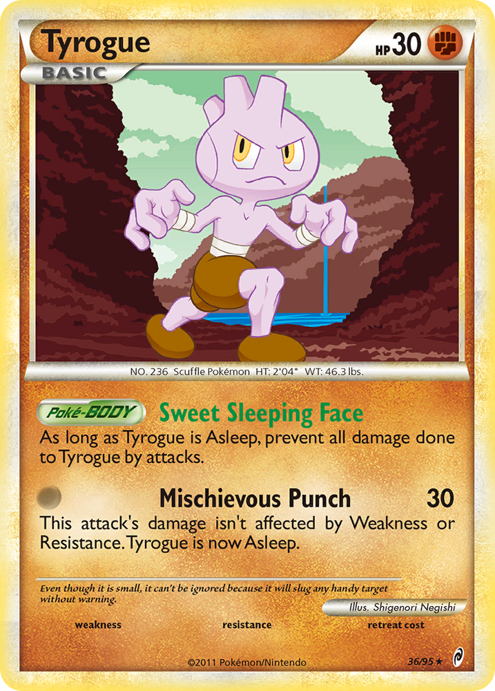 Tyrogue (36/95) [Call of Legends]
