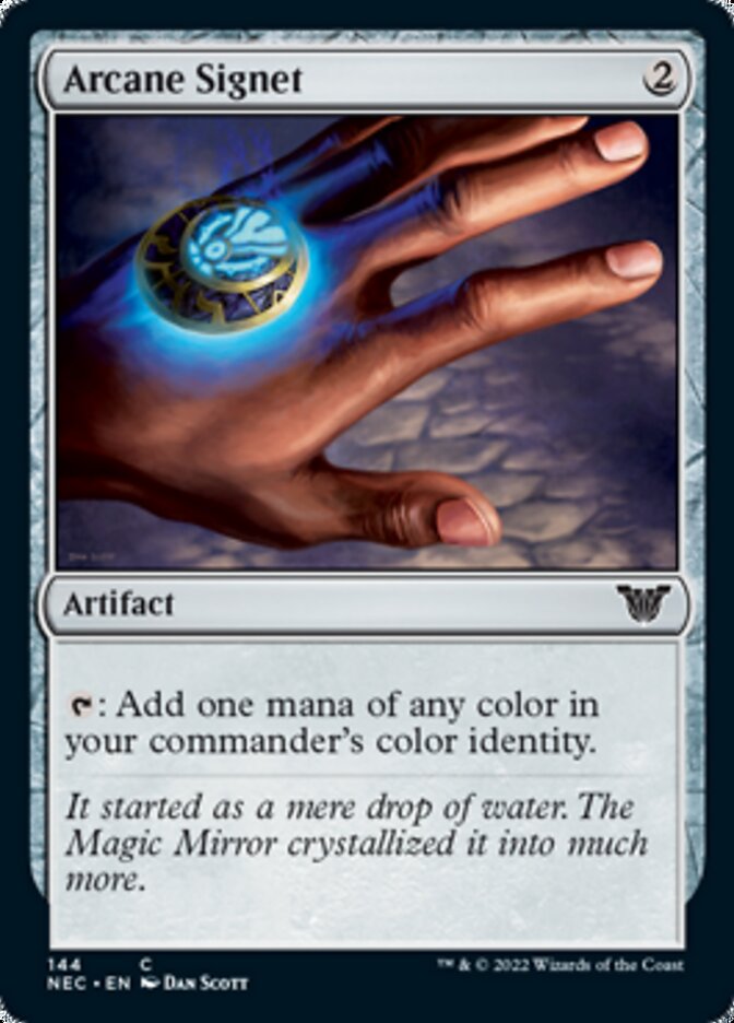 Arcane Signet [Kamigawa: Neon Dynasty Commander] (NEC 144)