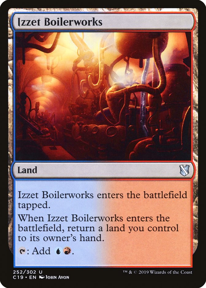Izzet Boilerworks [Commander 2019] (C19 252)