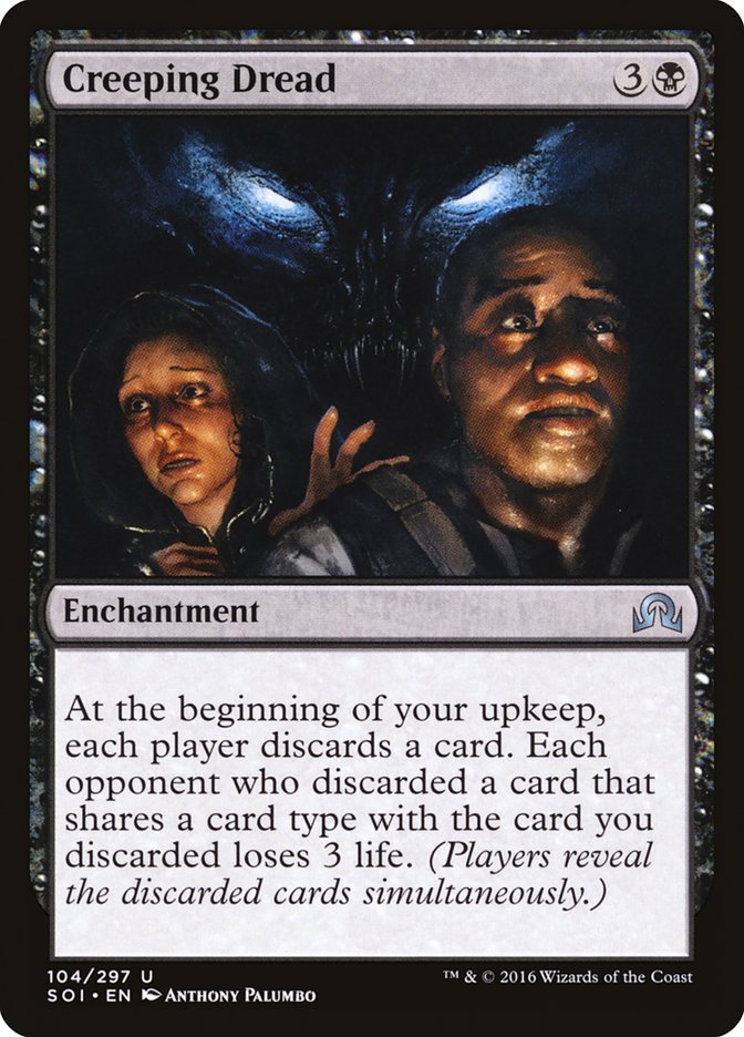 Creeping Dread [Shadows over Innistrad] (SOI 104)