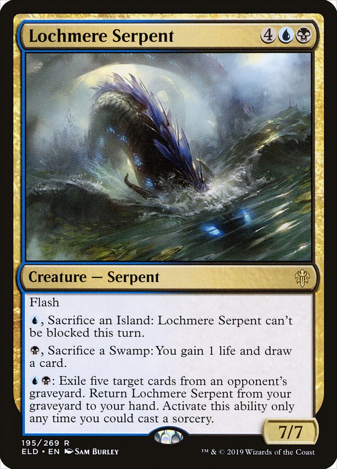 Lochmere Serpent [Throne of Eldraine] (ELD 195)