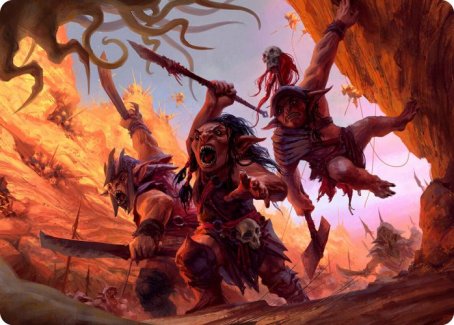Goblin Art Card [Dungeons & Dragons: Adventures in the Forgotten Realms Art Series] (AAFR 24)