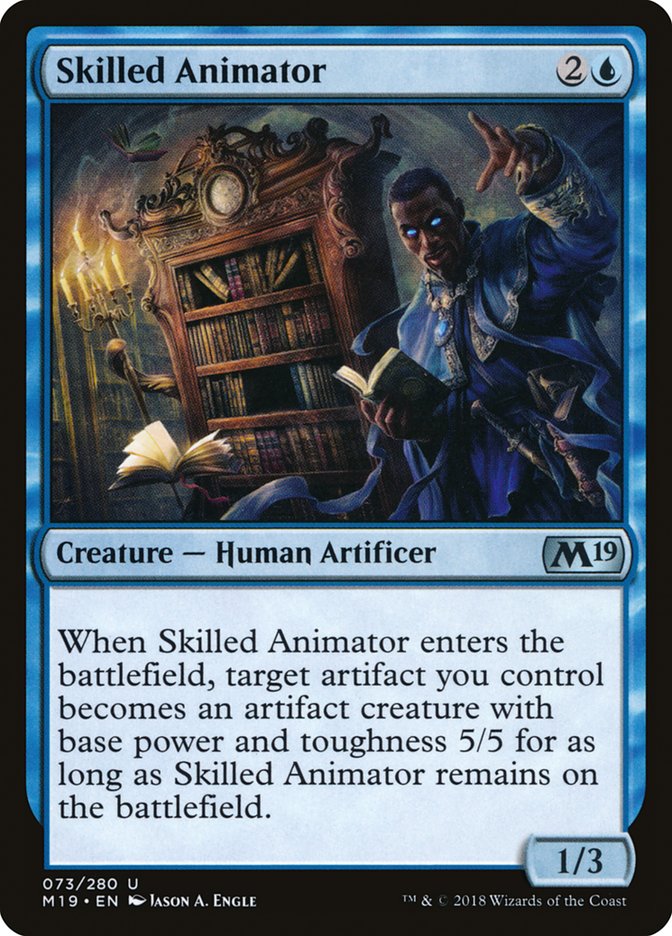 Skilled Animator [Core Set 2019] (M19 73)