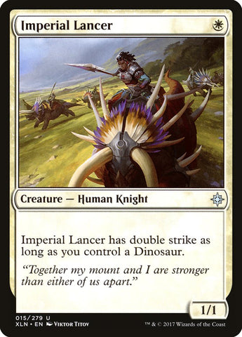 Imperial Lancer [Ixalan] (XLN 15)