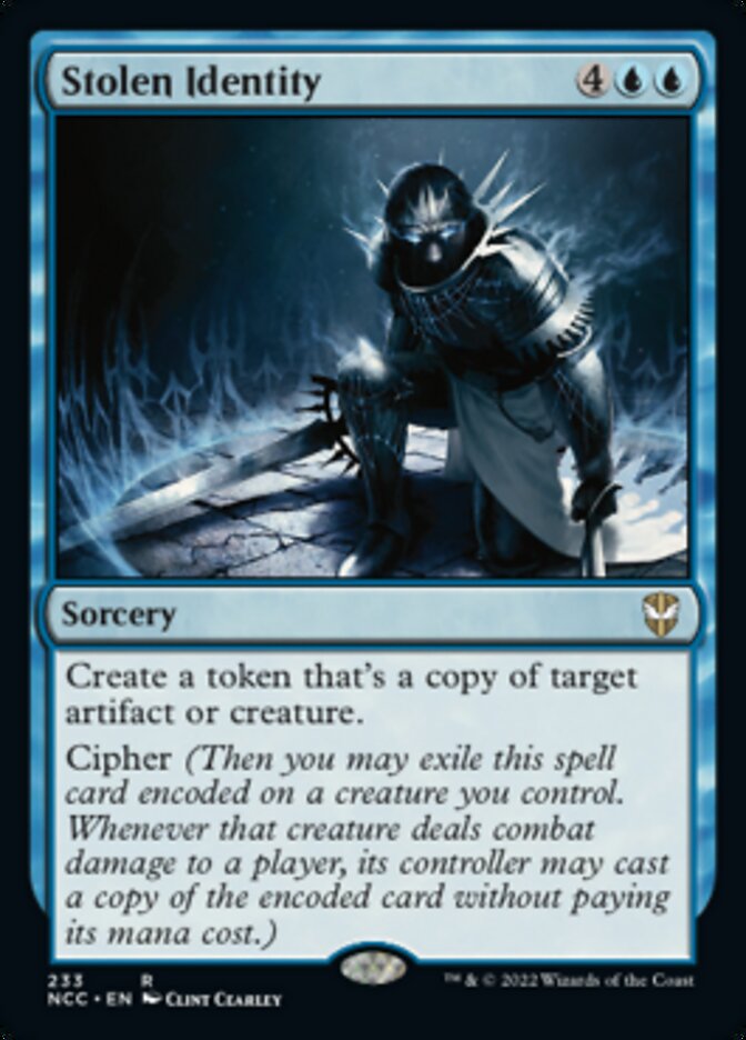 Stolen Identity [Streets of New Capenna Commander] (NCC 233)