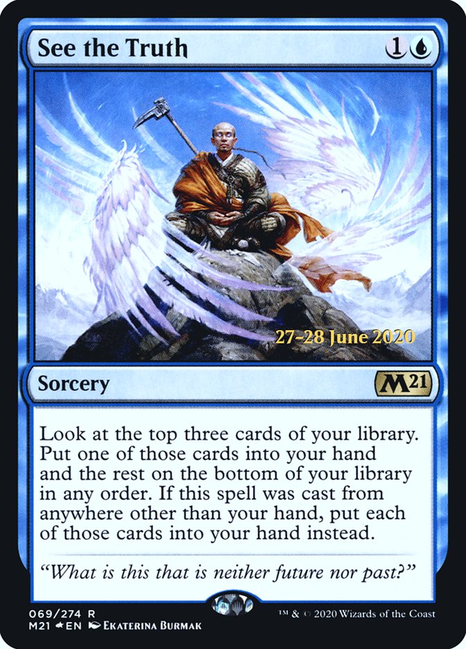 See the Truth  [Core Set 2021 Prerelease Promos] (PM21 69S)