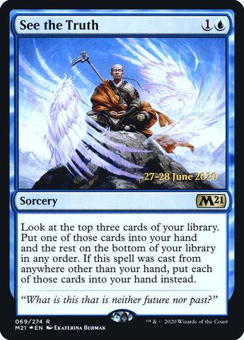 See the Truth  [Core Set 2021 Prerelease Promos] (PM21 69S)