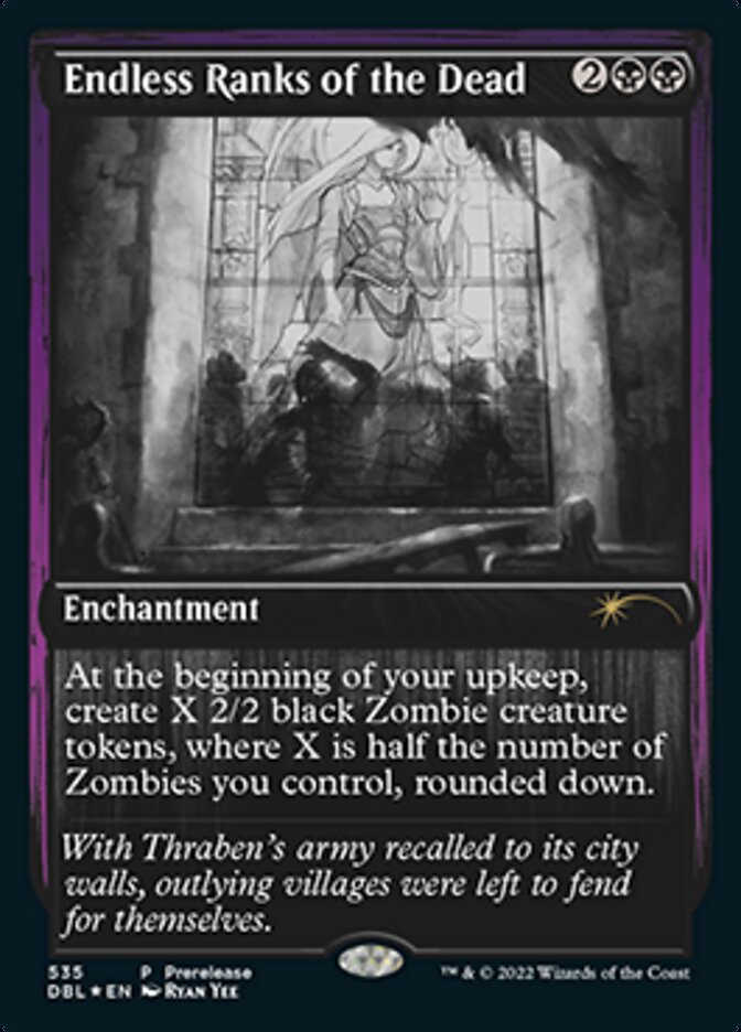 Endless Ranks of the Dead [Innistrad: Double Feature Prerelease Promos] (PDBL 535)