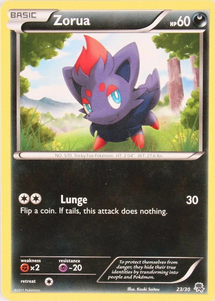 Zorua (23/30) [Black & White: Trainer Kit]