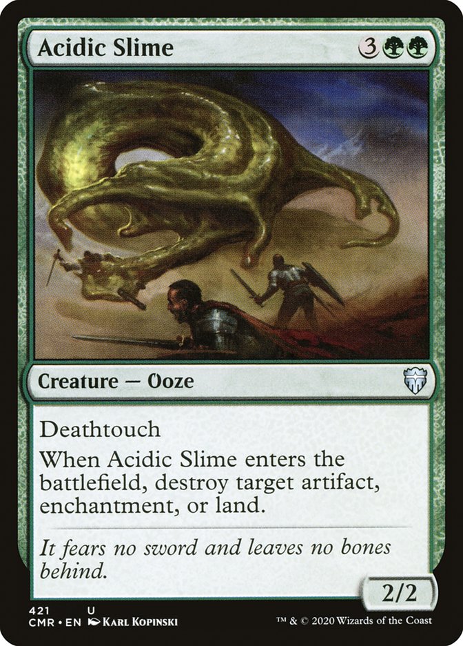 Acidic Slime [Commander Legends] (CMR 421)