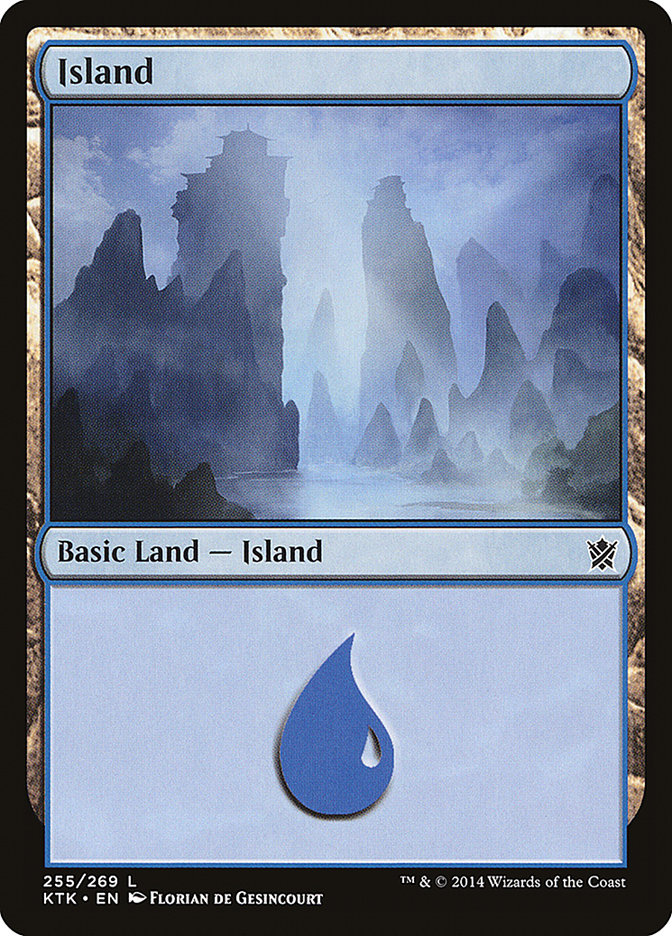 Island (255) [Khans of Tarkir] (KTK 255)