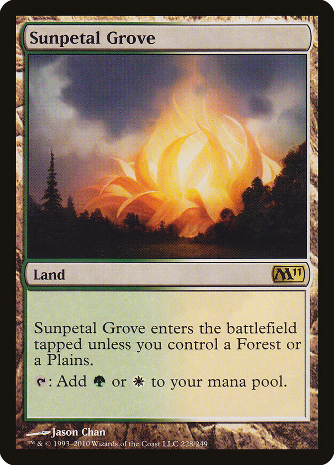 Sunpetal Grove [Magic 2011] (M11 228)