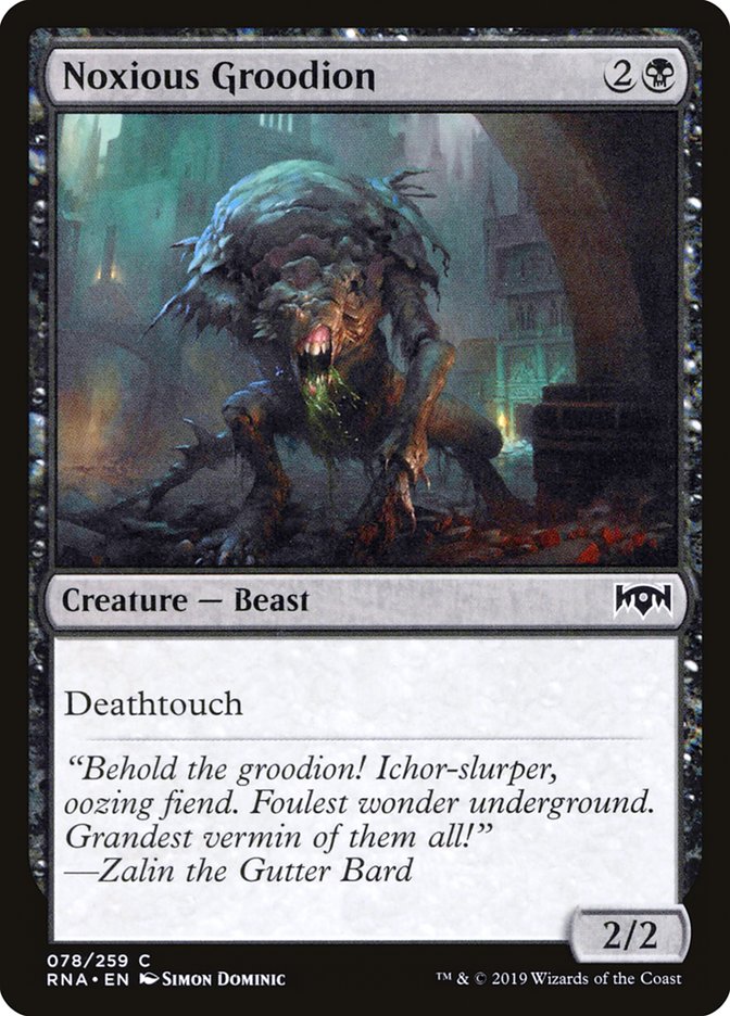 Noxious Groodion [Ravnica Allegiance] (RNA 78)
