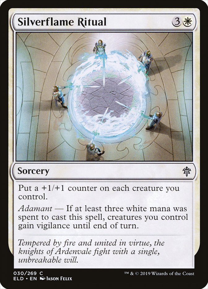 Silverflame Ritual [Throne of Eldraine] (ELD 30)