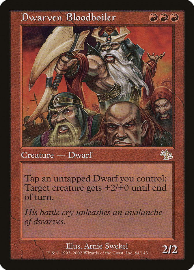 Dwarven Bloodboiler [Judgment] (JUD 84)
