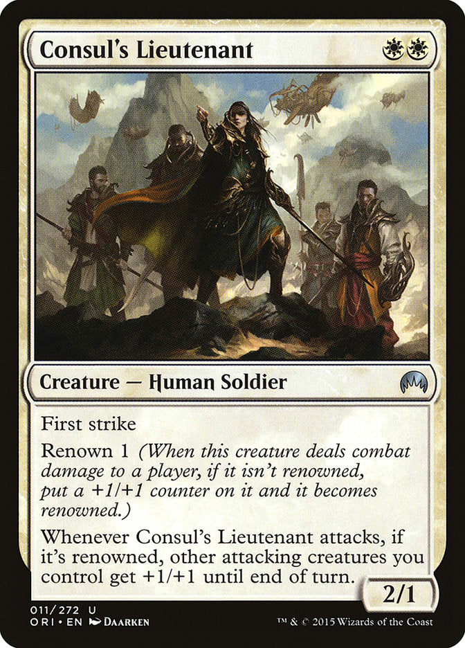 Consul's Lieutenant [Magic Origins] (ORI 11)