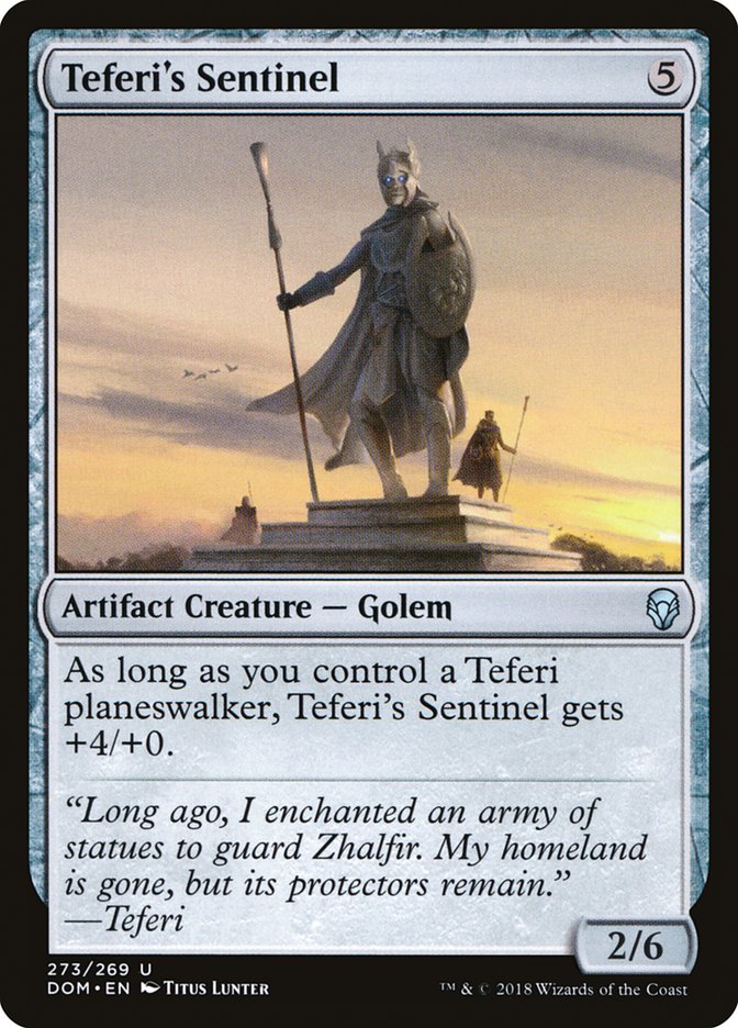 Teferi's Sentinel [Dominaria] (DOM 273)
