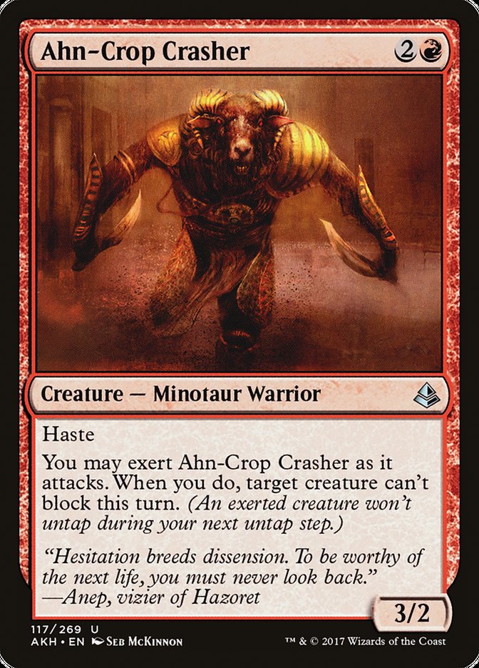 Ahn-Crop Crasher [Amonkhet] (AKH 117)