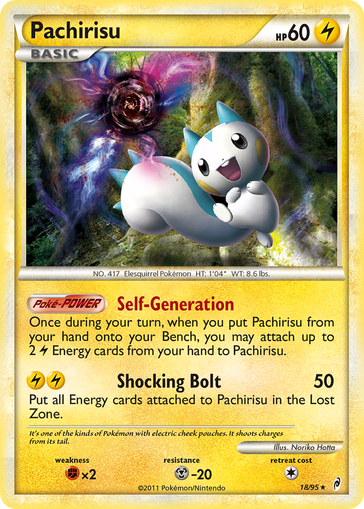 Pachirisu (18/95) [Call of Legends]