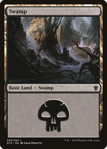 Swamp (258) [Dragons of Tarkir] (DTK 258)