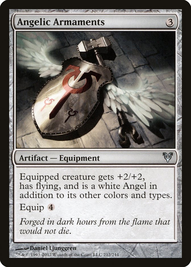 Angelic Armaments [Avacyn Restored] (AVR 212)