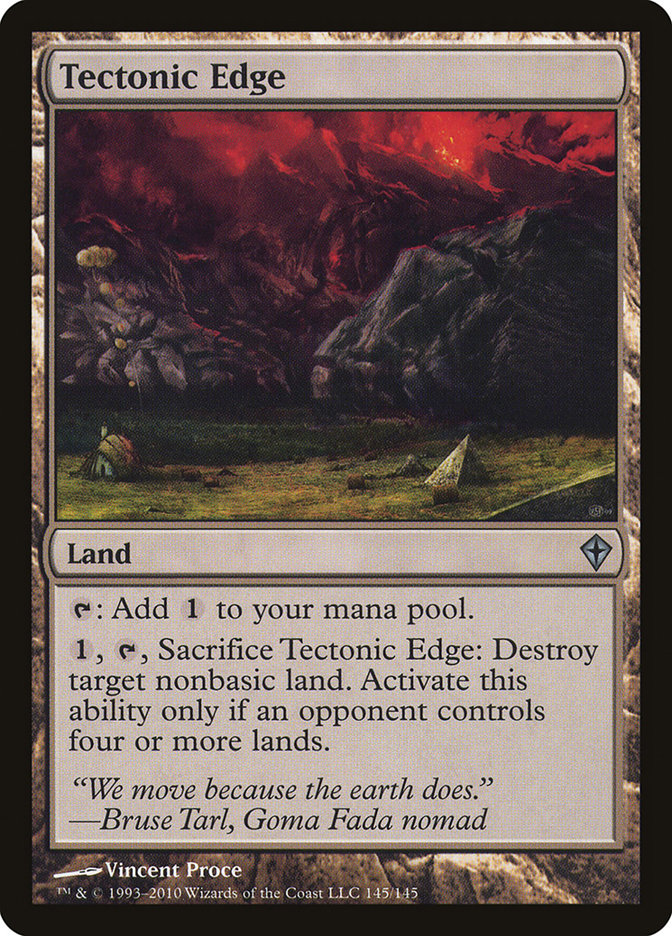 Tectonic Edge [Worldwake] (WWK 145)