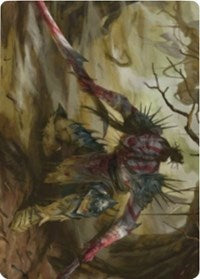 Highborn Vampire Art Card [Zendikar Rising Art Series] (AZNR 55)