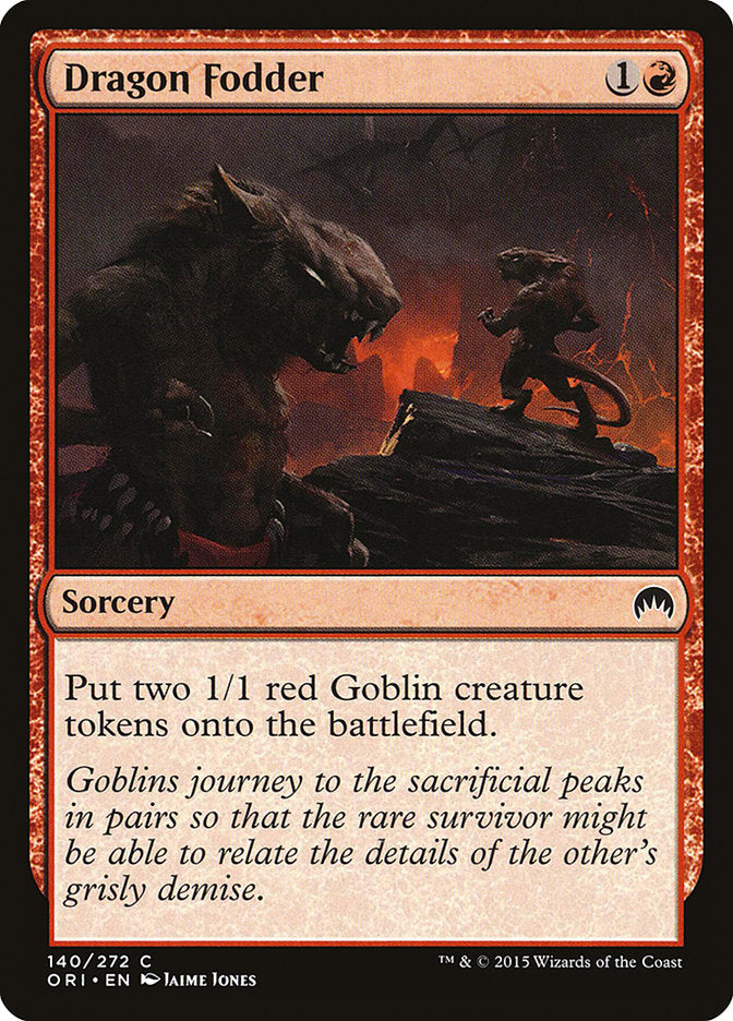 Dragon Fodder [Magic Origins] (ORI 140)