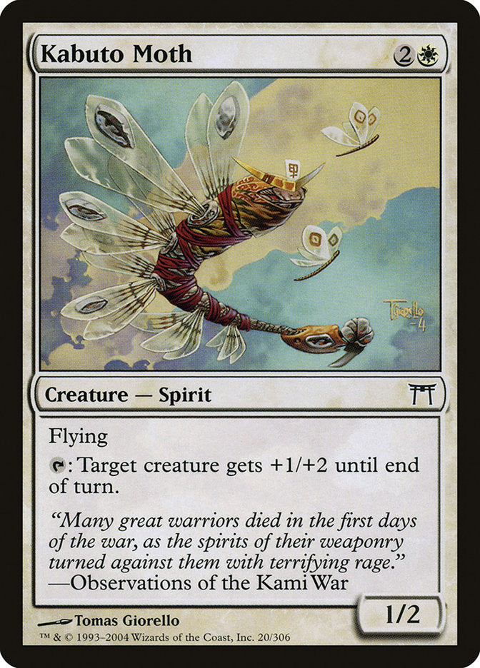 Kabuto Moth [Champions of Kamigawa] (CHK 20)