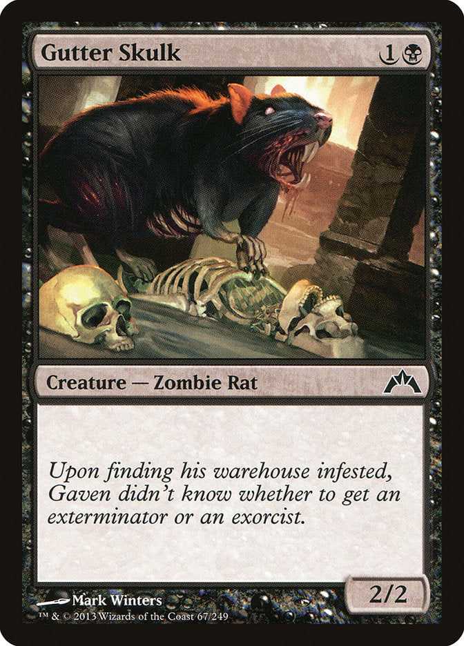 Gutter Skulk [Gatecrash] (GTC 67)