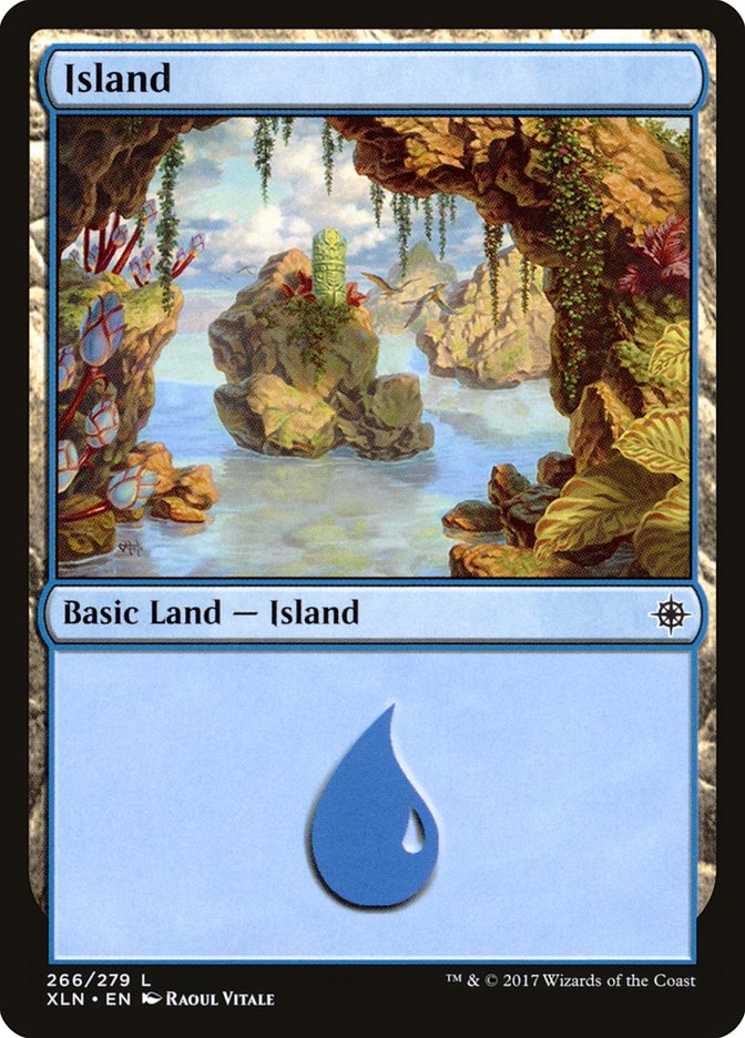 Island (#266) [Ixalan] (XLN 266)