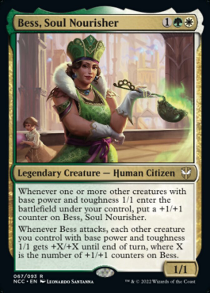Bess, Soul Nourisher [Streets of New Capenna Commander] (NCC 67)