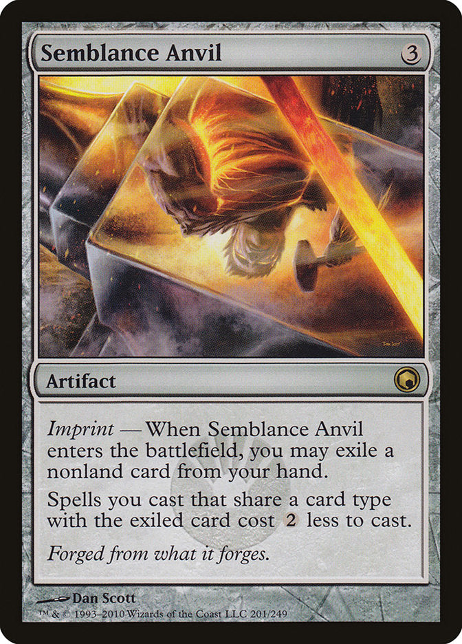 Semblance Anvil [Scars of Mirrodin] (SOM 201)