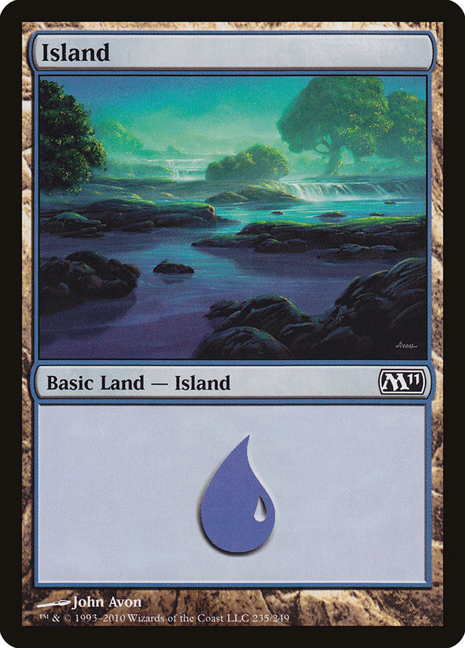 Island (#235) [Magic 2011] (M11 235)