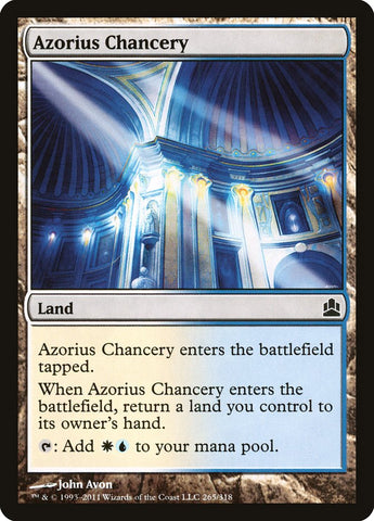 Azorius Chancery [Commander 2011] (CMD 265)