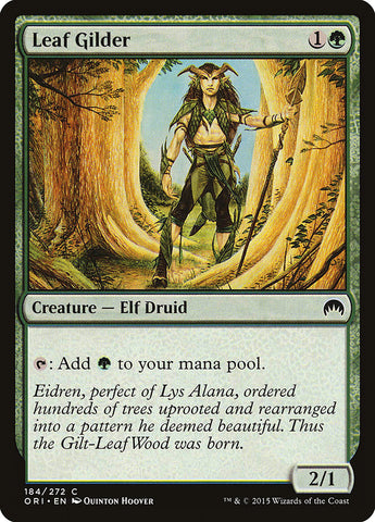 Leaf Gilder [Magic Origins] (ORI 184)