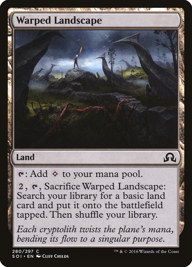 Warped Landscape [Shadows over Innistrad] (SOI 280)