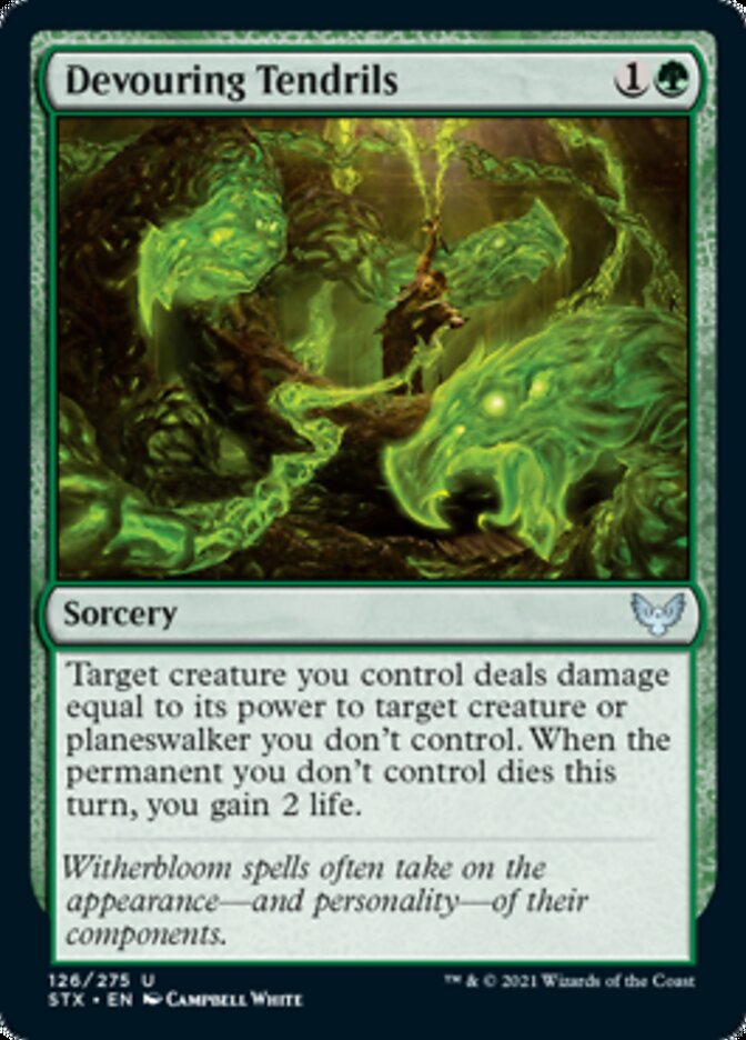 Devouring Tendrils [Strixhaven: School of Mages] (STX 126)