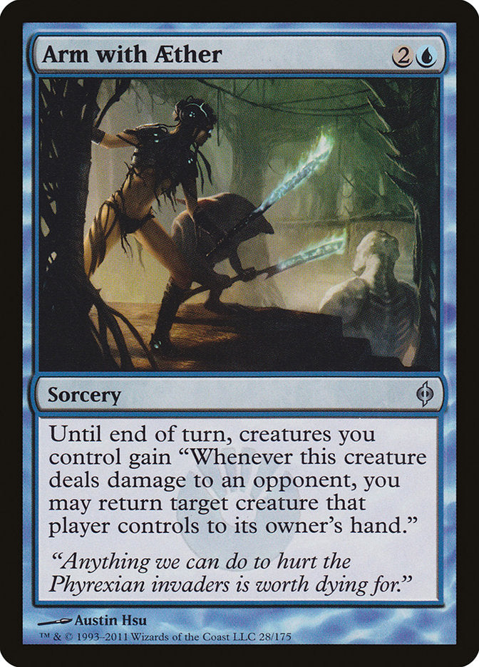Arm with Aether [New Phyrexia] (NPH 28)