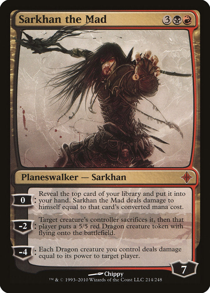 Sarkhan the Mad [Rise of the Eldrazi] (ROE 214)