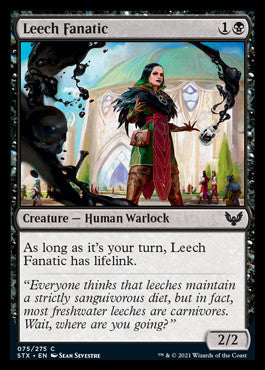 Leech Fanatic [Strixhaven: School of Mages] (STX 75)