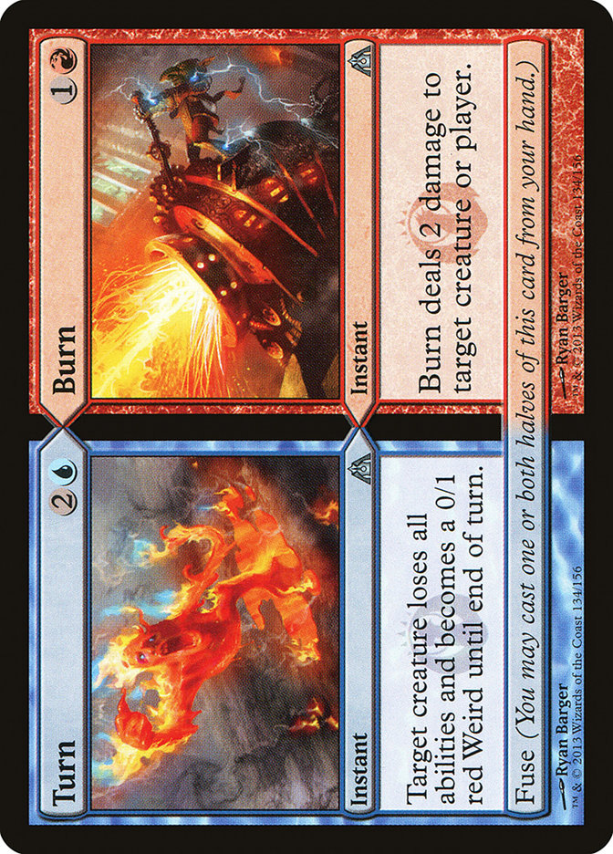 Turn // Burn [Dragon's Maze] (DGM 134)