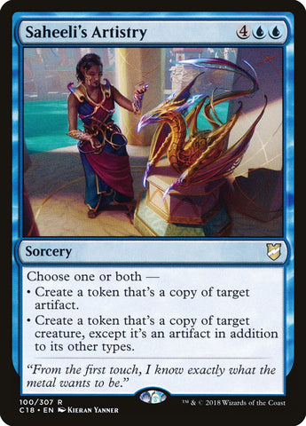 Saheeli's Artistry [Commander 2018] (C18 100)