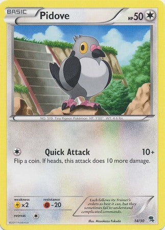 Pidove (14/30) [Black & White: Trainer Kit]