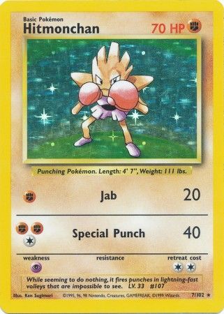 Hitmonchan (7/102) [Base Set]